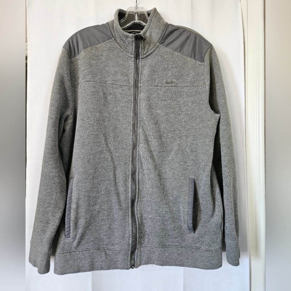 Calvin Klein Jeans men's zip up fleece jacket vintage size large